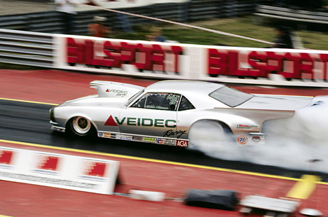 Pro Mod ambassador Hakan Neilson is racing in the states in 2002/2003. Photo by Rob Cook