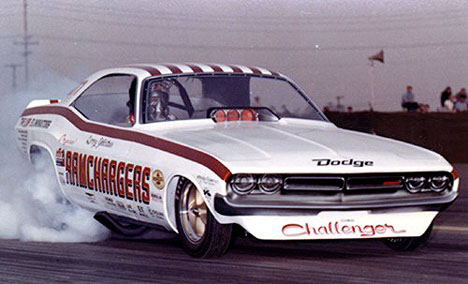 Leroy Goldstein was one of the most feared funny car pilots in drag racing history. RIP, Israeli Rocket. Photo from the Drag Racing Memories Archives