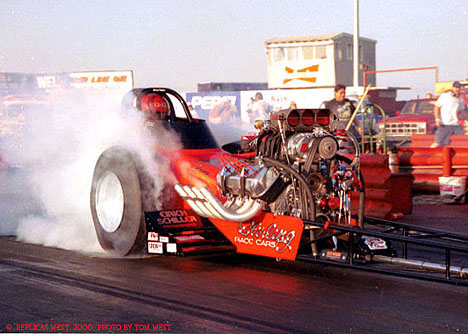 Wild Bill Alexander Won the Bakersfield March Meet in 2001. Photo by Tom West