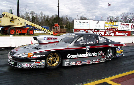 Being on top of the NHRA Pro Stock pack requires constant testing. Photo by Michael Fischbeck