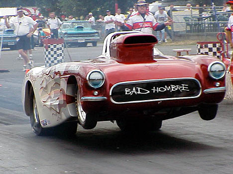 Jim Hughes Corvette is indeed one bad hombre. Photo by Paul Fink