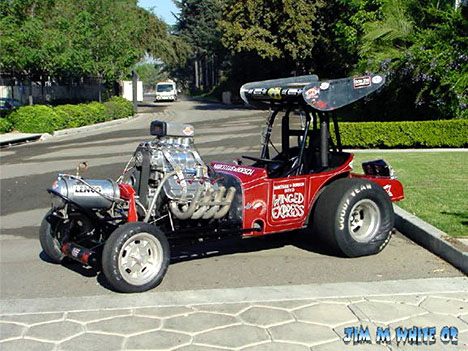 The great Winged Express has a place of honor at the NHRA Museum. Photo by Jim M White