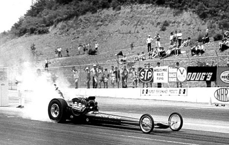 Bruce Wheeler's Wheeler Dealer at Bristol 1967.  Photographer Unknown