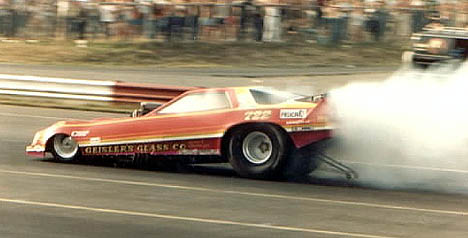 Dennis Geisler's Dodge Challenger made some noise in the '80s. Photo by Ralph Reiter