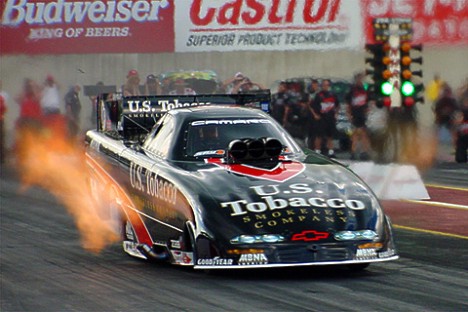 Ron Capps at the Keystone Nationals. Photo by Greg Gage