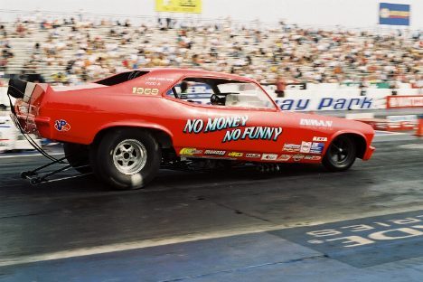 Willie Johnson's Chevy Nova fits the description of the working man's funny car. Photo by Phil Elliott