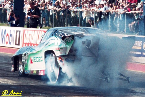 Hakan Nilsson's Swedish Pro Mod '63 Vette. Photo by Anni Valder
