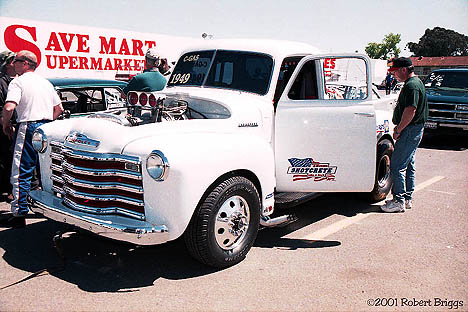 Chris Zynda's '49 Chevy Pickup C/Gasser. Photo by Robert Briggs