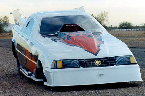 Buzzz's Caddy gives new meaning to the phrase "Go Fast with Class!" Photo thanks to Buzzz Miller
