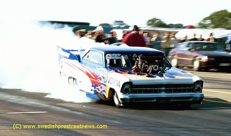 Swedish Pro Street action! Patrik Wikström's Nova Pro Mod. Photo by Haase