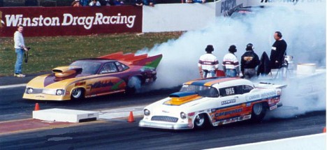 USSC Madness -- Manny DeJesus vs. Charles Carpenter at Englishtown. Photo by Art Cimilluca