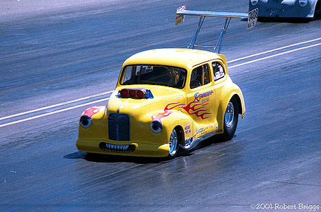 Don't let its cute looks fool you, Gary Reinero's Pro Supercharged Austin is a killer. Photo by Robert Briggs