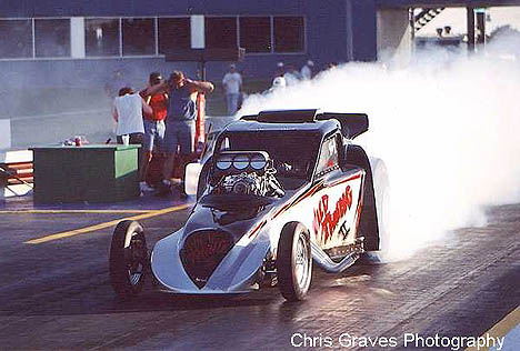 Jerry Williams' Wild Thing Outlaw Fuel Altered. Photo by Chris Graves