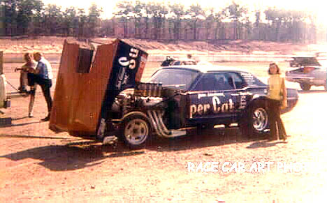 John Skitsmas' ex-Wayne Gapp Super Cat Mercury Cougar. Photo by Joel Naprstek
