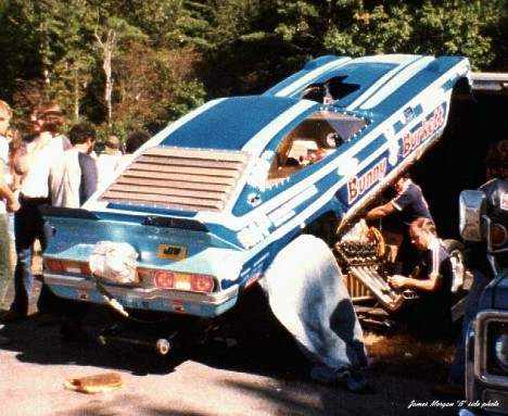 Bunny Burkett's Mustang II in 1979. Photo by James Morgan