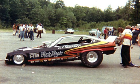 RC Sherman in the Black Magic Vega '76 by James Morgan