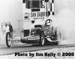 Tommy Ivo at San Gabe. Jim Kelly photo courtesy of Dick Towers