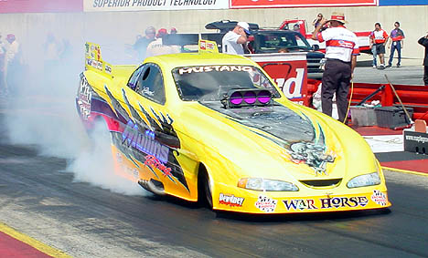 After some mid season problems, Bruce Mullins and the War Horse are back on track. Photo by Greg Gage