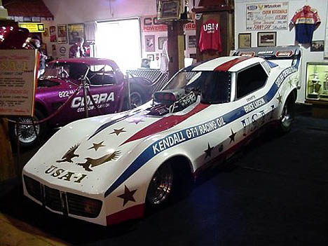 Bruce's legendary cars include his 289 Cobra and his '70s Corvette FC. Photo by Stephen Jones