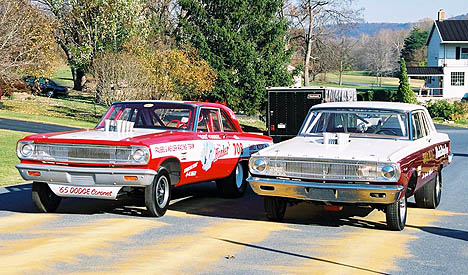 F/X race cars the way they were in the mid-60s. Photo by Greg Gage