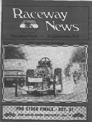The wins brought coverage, which contributed to the legend. Scan from the Hemi Hunter archives