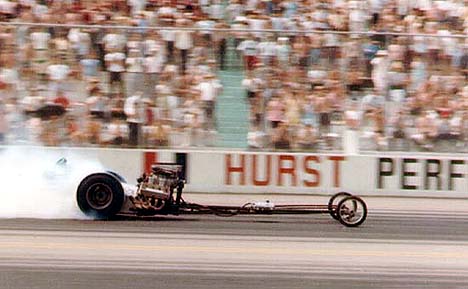 RL Peyton was a top fuel racer who did it HIS way. Photo by Jim Hill
