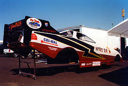 Spokane Funny Car runner up, Mike Grekul. Photo by David Hapgood