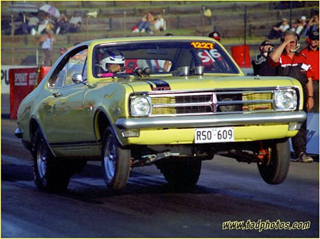Jonneys Racing fields this late '60s Holden Monaro in Australia. Photo by Dave Murray