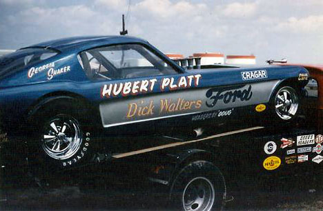 Even on a trailer, Hubert Platt's Georgia Shaker was one bad pony. Photo by Pete Gemar