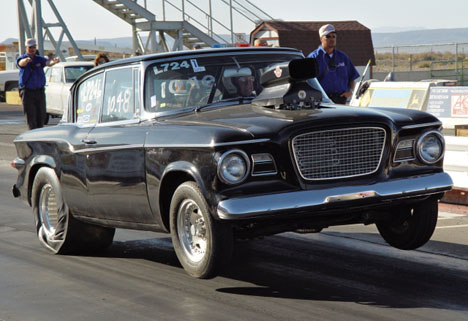 This awesome Studebaker Lark was one of the hundreds of tough cars at the Division 7 Bracket Finals. Photo by Jason Ellis