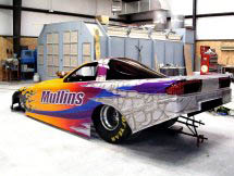 Bruce Mullins' brand new 2003 Firebird, fresh out of the paint booth. Photo by Bruce Mullins