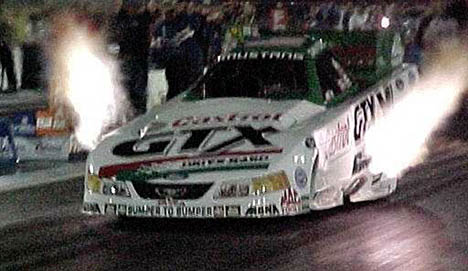 John Force regained his winning form in Sonoma. Photo by Tim Marshall