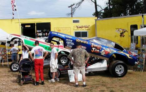 The Ernie Walker "Jungle Jim Funny Car Show." Brian Wood photo