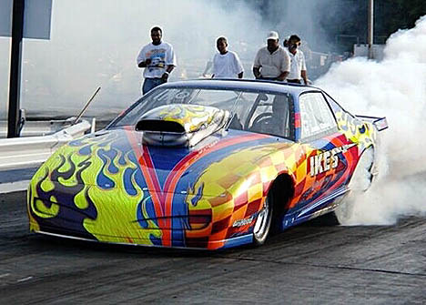Three time series champ Billy Farmer was driving John Coles' IKES Racing Trans Am. Made it in as alternate. Photo by Stephen Hawes