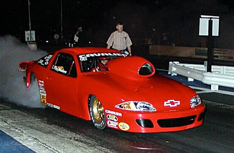 Tim Nabors and dad Calvin go way back to the very beginnings of Mountain Motor Pro Stock. Photo by Stephen Hawes