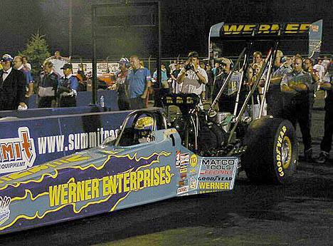 Clay Millican continued his dream season with a sweep of the IHRA World Nationals. Photo by Vic Cooke