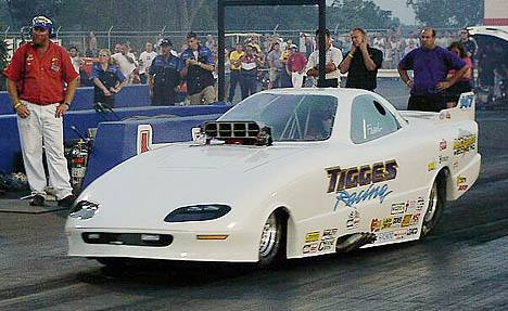 Fred Tigges is starting to hit big numbers again, qualified number two. Photo by Vic Cooke
