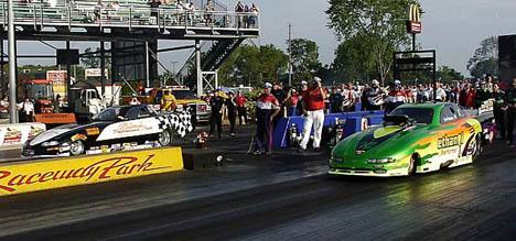 Mark Thomas was playing spoiler at this event, but Rector had enough to put him away in the final. Photo by Vic Cooke
