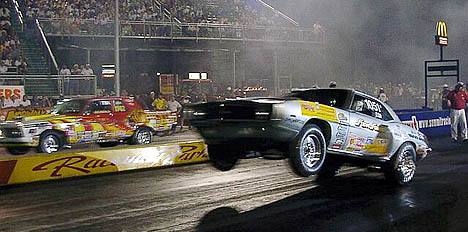 Matt Morgan defeated Joe Aluise Jr. in the Top Stock final Saturday night. Photo by Vic Cooke