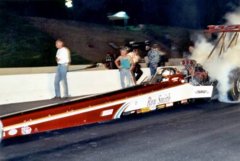 Ron Smith, number one qualifier in Top Fuel and runner up. Photo by Nolan Hibbard