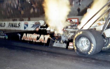 Top Fuel event winner Craig Smith. Photo by Nolan Hibbard