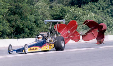 The Horner Bros. flog a Chevy motor in the Hemi infested East Coast TAD wars.