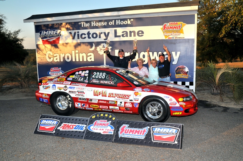 IHRA Summit Racing Equipment ProAm Tour at Carolina Dragway Drag List